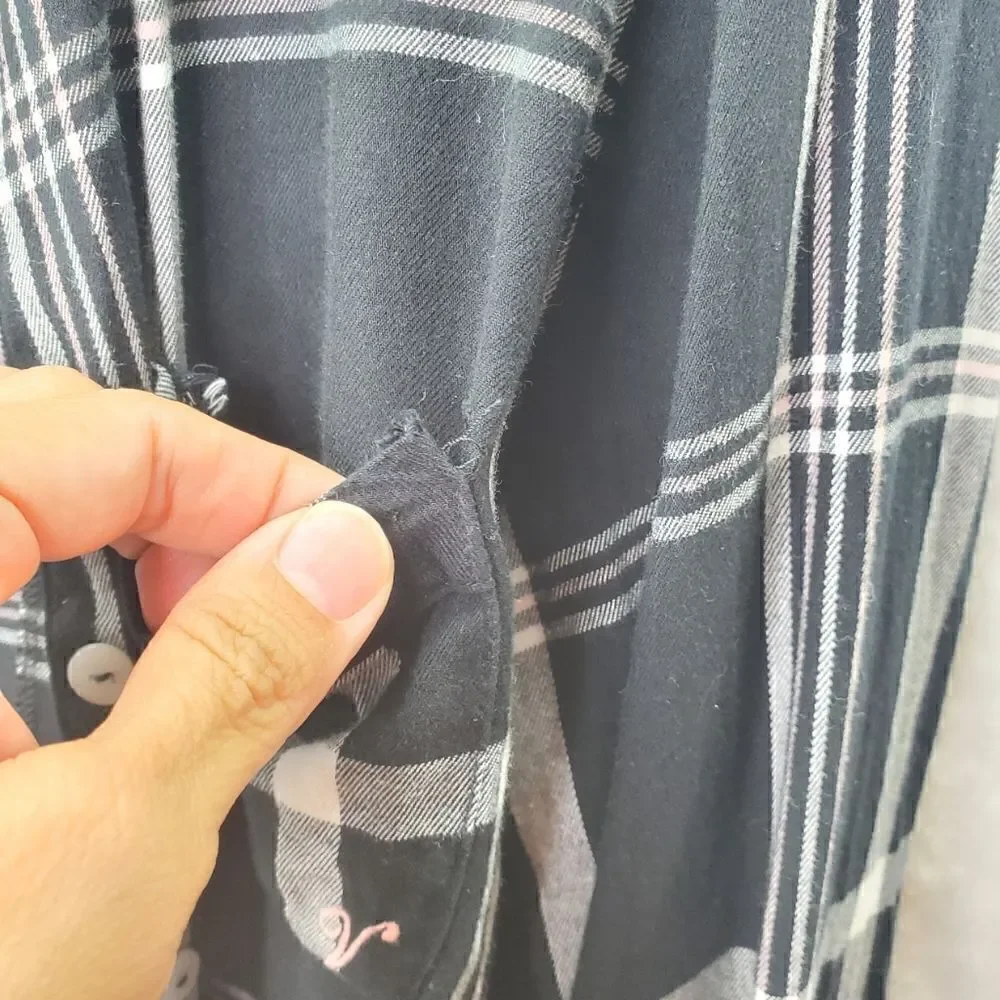Victoria's Secret Patterned Sleepwear Top Size S